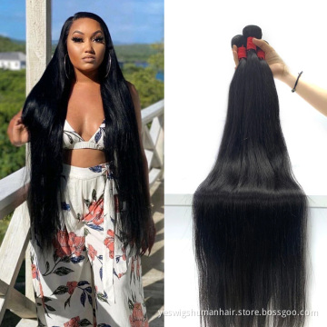 Yeswigs Cheap Wholesale Raw Brazilian Virgin Cuticle Aligned Human Hair Extension Bundle Vendor Remy Human Hair Weave Products